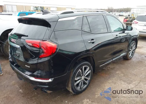 2018 GMC Terrain Denali z USA, uszkodzony, nr VIN 3GKALXEX0JL160768